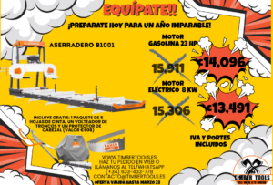 Promociones en Aserraderos de Cinta Logosol