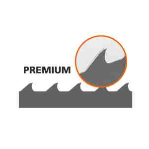 1 Hoja de Sierra de Cinta (Bahco Carburo Hard Metal) para LT10/LT15/LT20/LT40, 4000x34x1.1 mm